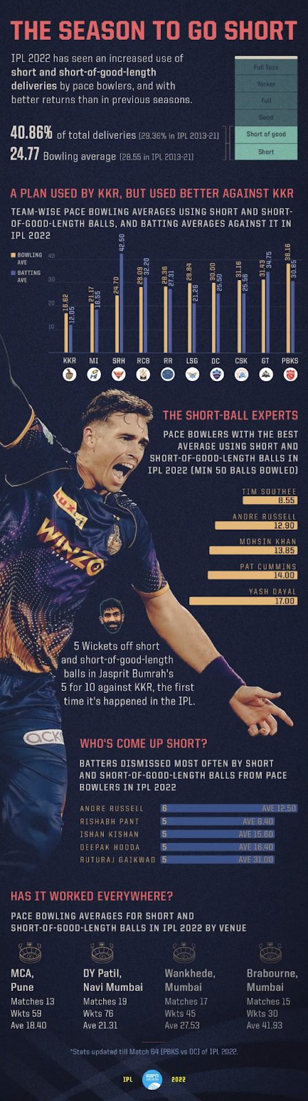 IPL 2022 by the Numbers